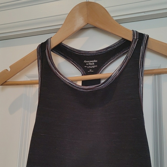 A&F muscle tee Size m Navy Blue - Picture 4 of 6